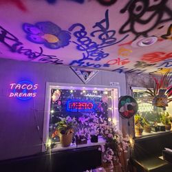 La Capital Tacos - Inside restaurant.