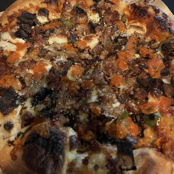 Goat and Ram - The safe pizza I think it was called which was basically a supreme but no meat but i added sausage. Amazing - Pizza Near Me - Mesa, Arizona Goat and Ram - The safe pizza I think it was called which was basically a supreme but no meat but i added sausage. Amazing - Pizza Near Me - Mesa, Arizona