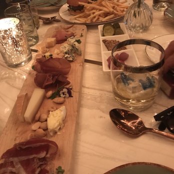 L'Ermitage - Cheese and meat platter - French Near Me - Beverly Hills, California