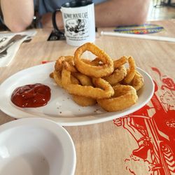 Halfway House Cafe - Real onions inside the Onion Rings