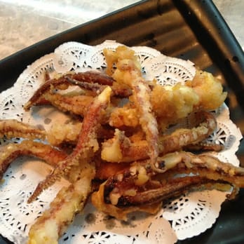 Ootoro Sushi - Fried squid legs. The batter was light and crispy and the meat was so tender. - Japanese Near Me - Walnut, California Ootoro Sushi - Fried squid legs. The batter was light and crispy and the meat was so tender. - Japanese Near Me - Walnut, California