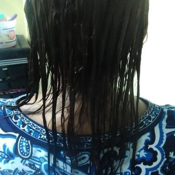 Vans Cutie Salon - After - 3 inches of new hair growth permed with Revlon Crème Relaxer - Hair Salons Near Me - Santa Ana, California Vans Cutie Salon - After - 3 inches of new hair growth permed with Revlon Crème Relaxer - Hair Salons Near Me - Santa Ana, California