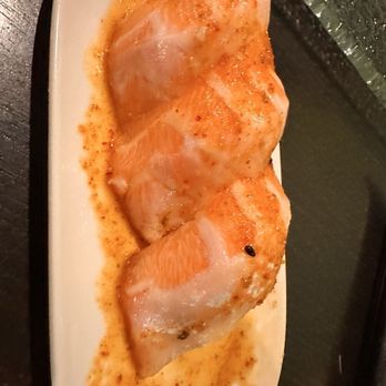 Sasa Sushi - This was salmon belly with some sauce. - Japanese Near Me - Las Vegas, Nevada Sasa Sushi - This was salmon belly with some sauce. - Japanese Near Me - Las Vegas, Nevada