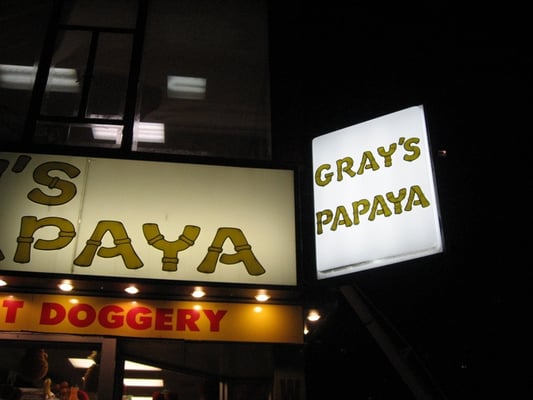 Gray's Papaya by null Gray's Papaya by null