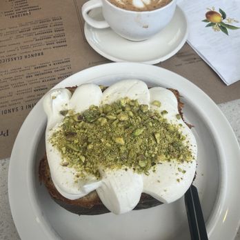 Nonna Mercato - Brioche Ricotta, Honey & Pistachio & Spanish Latte - Bakeries Near Me - Long Beach, California Nonna Mercato - Brioche Ricotta, Honey & Pistachio & Spanish Latte - Bakeries Near Me - Long Beach, California