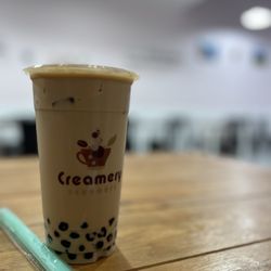 The Creamery Teahouse - 1. House Cream Tea with boba (regular)