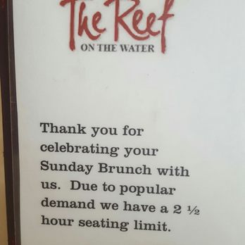 Reef on the Water - Who stays longer than 2 hours? - Seafood Near Me - Long Beach, California Reef on the Water - Who stays longer than 2 hours? - Seafood Near Me - Long Beach, California
