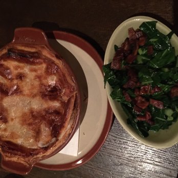 Parkside 23 - Chicken pot pie with collard greens! - New American Near Me - Brookfield, Wisconsin