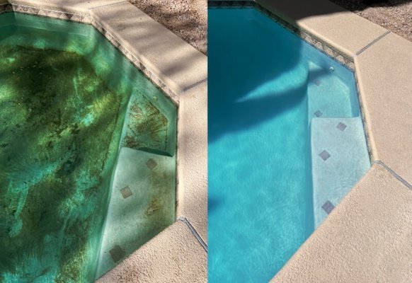Ensure Safe Swimming with Expert Chemical Testing & Rebalancing! - A clean pool isn’t just about clear water—it’s about ensuring that your water is safe, comfortable, and perfectly balanced for everyone who takes a dip. Proper chemical levels are essential to prevent harmful bacteria, protect your pool’s surfaces, and create an inviting swimming environment. That’s why our chemical testing and rebalancing services are so important.
Our team specializes in maintaining the ideal chemical balance in your pool, so you don’t have to worry about anything but enjoying your time in the water. With our expert care, you can rest assured that your pool is not only sparkling clean but also safe and comfortable for swimmers of all ages.
The Importance of Chemical Testing & Rebalancing:
Health & Safety:
Unbalanced chemicals can lead to harmful bacteria growth, which poses serious health risks for swimmers. By regularly testing and adjusting your pool’s chemical levels, we ensure that your water is safe, sanitized, and free of contaminants. You’ll have peace of mind knowing that your pool is a healthy place to swim.
Preventing Algae & Stains:
When your pool’s chemicals are out of balance, it can lead to algae growth and unsightly stains on your pool’s surfaces. Our rebalancing service helps prevent these issues, keeping your pool looking pristine and inviting all season long.
Protecting Your Pool’s Surfaces:
Imbalanced chemicals can cause corrosion or scaling on your pool’s surfaces and equipment, leading to expensive repairs or replacements. By maintaining the right chemical levels, we protect your pool’s interior and extend the life of your investment.
Comfortable Swimming:
Water that is too acidic or too alkaline can irritate swimmers’ skin and eyes, making your pool less enjoyable. Our rebalancing service ensures that your water is gentle and comfortable, so you and your guests can enjoy a refreshing, irritation-free swim.
Our Chemical Testing & Rebalancing Process:
Comprehensive Water Testing:
We begin with a thorough analysis of your pool’s water, checking key parameters such as pH, chlorine, alkalinity, and calcium hardness. Our detailed testing process allows us to identify any imbalances and determine the precise adjustments needed.
Precise Chemical Adjustments:
Based on our testing, we carefully add the necessary chemicals to bring your pool’s water back into perfect balance. Whether your pool needs a pH adjustment, more chlorine, or a stabilizer, we apply the right products in the right amounts for optimal results.
Ongoing Monitoring:
Pool water can change quickly due to factors like weather, usage, and debris. That’s why we recommend regular testing and rebalancing to keep your water consistently safe and clean. Our ongoing monitoring service ensures that your pool’s chemistry remains stable, so you never have to worry about imbalances.
Why Trust Us with Your Pool’s Chemistry?
Maintaining the correct chemical balance in your pool requires expertise and precision, and that’s exactly what we offer. Our team is trained in the latest pool chemistry techniques, and we use high-quality testing equipment and chemicals to achieve the best results.
By choosing our chemical testing and rebalancing service, you’re making a smart choice for the health and longevity of your pool. We take the guesswork out of pool maintenance, providing you with professional care that keeps your water crystal clear and safe for swimming.
Enjoy a Safer, More Comfortable Pool:
Don’t let imbalanced chemicals ruin your pool experience. Our expert testing and rebalancing service ensures that your pool is always ready for a safe, enjoyable swim. We take care of the details, so you can focus on what really matters—relaxing and having fun in the water.
Contact us today to schedule your chemical testing and rebalancing service. Let us help you maintain the perfect swimming environment with water that’s clean, clear, and safe for everyone. Your pool deserves the best care, and we’re here to provide it! Ensure Safe Swimming with Expert Chemical Testing & Rebalancing! - A clean pool isn’t just about clear water—it’s about ensuring that your water is safe, comfortable, and perfectly balanced for everyone who takes a dip. Proper chemical levels are essential to prevent harmful bacteria, protect your pool’s surfaces, and create an inviting swimming environment. That’s why our chemical testing and rebalancing services are so important.
Our team specializes in maintaining the ideal chemical balance in your pool, so you don’t have to worry about anything but enjoying your time in the water. With our expert care, you can rest assured that your pool is not only sparkling clean but also safe and comfortable for swimmers of all ages.
The Importance of Chemical Testing & Rebalancing:
Health & Safety:
Unbalanced chemicals can lead to harmful bacteria growth, which poses serious health risks for swimmers. By regularly testing and adjusting your pool’s chemical levels, we ensure that your water is safe, sanitized, and free of contaminants. You’ll have peace of mind knowing that your pool is a healthy place to swim.
Preventing Algae & Stains:
When your pool’s chemicals are out of balance, it can lead to algae growth and unsightly stains on your pool’s surfaces. Our rebalancing service helps prevent these issues, keeping your pool looking pristine and inviting all season long.
Protecting Your Pool’s Surfaces:
Imbalanced chemicals can cause corrosion or scaling on your pool’s surfaces and equipment, leading to expensive repairs or replacements. By maintaining the right chemical levels, we protect your pool’s interior and extend the life of your investment.
Comfortable Swimming:
Water that is too acidic or too alkaline can irritate swimmers’ skin and eyes, making your pool less enjoyable. Our rebalancing service ensures that your water is gentle and comfortable, so you and your guests can enjoy a refreshing, irritation-free swim.
Our Chemical Testing & Rebalancing Process:
Comprehensive Water Testing:
We begin with a thorough analysis of your pool’s water, checking key parameters such as pH, chlorine, alkalinity, and calcium hardness. Our detailed testing process allows us to identify any imbalances and determine the precise adjustments needed.
Precise Chemical Adjustments:
Based on our testing, we carefully add the necessary chemicals to bring your pool’s water back into perfect balance. Whether your pool needs a pH adjustment, more chlorine, or a stabilizer, we apply the right products in the right amounts for optimal results.
Ongoing Monitoring:
Pool water can change quickly due to factors like weather, usage, and debris. That’s why we recommend regular testing and rebalancing to keep your water consistently safe and clean. Our ongoing monitoring service ensures that your pool’s chemistry remains stable, so you never have to worry about imbalances.
Why Trust Us with Your Pool’s Chemistry?
Maintaining the correct chemical balance in your pool requires expertise and precision, and that’s exactly what we offer. Our team is trained in the latest pool chemistry techniques, and we use high-quality testing equipment and chemicals to achieve the best results.
By choosing our chemical testing and rebalancing service, you’re making a smart choice for the health and longevity of your pool. We take the guesswork out of pool maintenance, providing you with professional care that keeps your water crystal clear and safe for swimming.
Enjoy a Safer, More Comfortable Pool:
Don’t let imbalanced chemicals ruin your pool experience. Our expert testing and rebalancing service ensures that your pool is always ready for a safe, enjoyable swim. We take care of the details, so you can focus on what really matters—relaxing and having fun in the water.
Contact us today to schedule your chemical testing and rebalancing service. Let us help you maintain the perfect swimming environment with water that’s clean, clear, and safe for everyone. Your pool deserves the best care, and we’re here to provide it!