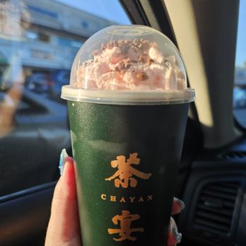 Chayan - Peach Oolong Frappe - Bubble Tea Near Me - Rowland Heights, California