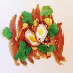 Pier 10 - Duck ham with scotch eggs.