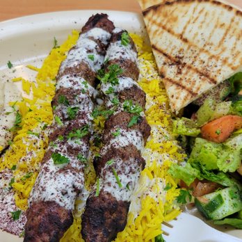 Shawarma King - Kofta Kabab plate - Mediterranean Near Me - Seattle, Washington Shawarma King - Kofta Kabab plate - Mediterranean Near Me - Seattle, Washington