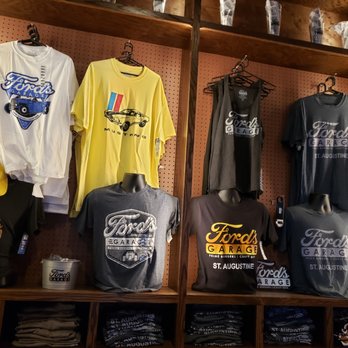 Ford's Garage St. Augustine - Merchandise to buy - Burgers Near Me - St. Augustine, Florida Ford's Garage St. Augustine - Merchandise to buy - Burgers Near Me - St. Augustine, Florida