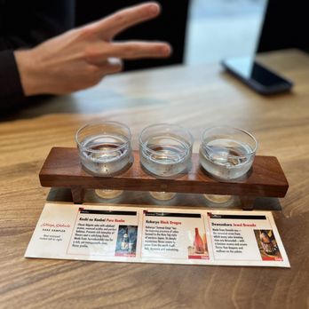 Shinya Shokudo - Sake Flight - Izakaya Near Me - Seattle, Washington Shinya Shokudo - Sake Flight - Izakaya Near Me - Seattle, Washington