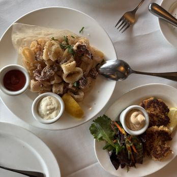 Scoma's Restaurant - Calamari, and crab cakes do not sleep on the crab cakes! - Seafood Near Me - San Francisco, California