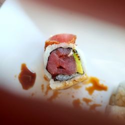 Umi Sushi - VEGAS. View to show the only put a small amount of rice.