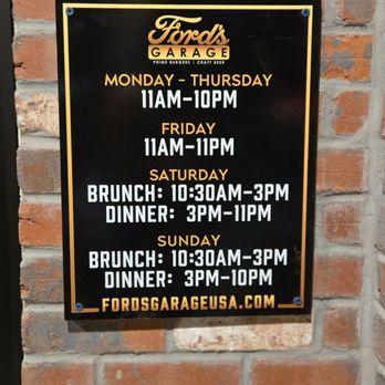 Ford's Garage Smith Haven - Hours - Bars Near Me - Lake Grove, New York Ford's Garage Smith Haven - Hours - Bars Near Me - Lake Grove, New York