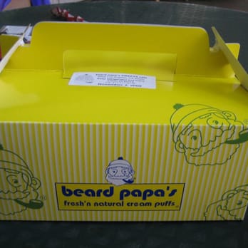 Beard Papa's - box for beard papas - Desserts Near Me - Los Angeles, California Beard Papa's - box for beard papas - Desserts Near Me - Los Angeles, California