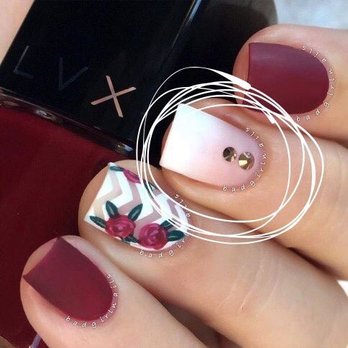 Orchid Nails & Spa - Here is what I wanted without the studs. - Hair Salons Near Me - Melbourne, Florida
