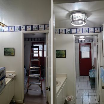 G & O Electric - Bathroom refresh! - Electricians Near Me - Corona, California G & O Electric - Bathroom refresh! - Electricians Near Me - Corona, California