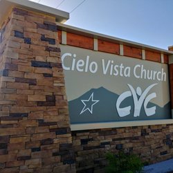 Cielo Vista Church - Montana entrance next to the new apartment buildings