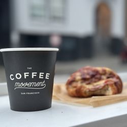The Coffee Movement - Coffee Movement, $5 Latte $6 Ham & Cheese