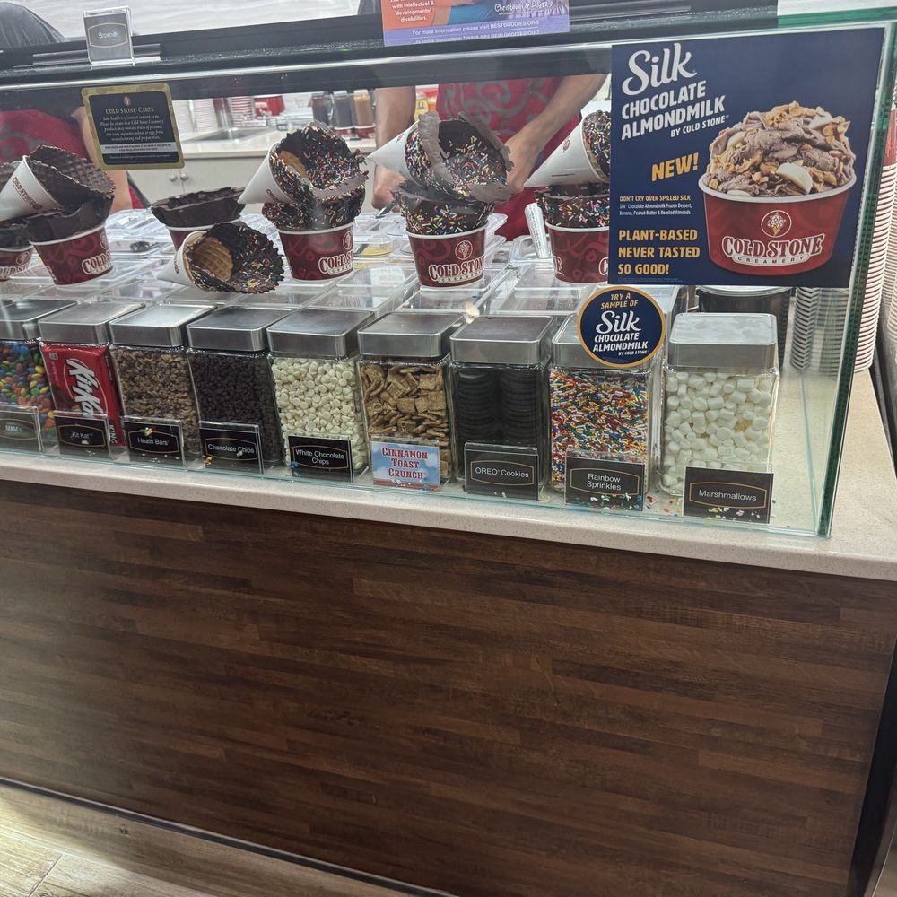 Cold Stone Creamery - So many topping options - Ice Cream & Frozen Yogurt Near Me - Alameda, California Cold Stone Creamery - So many topping options - Ice Cream & Frozen Yogurt Near Me - Alameda, California