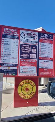 Menu photo 1 Stripes Burrito Company Albuquerque, NM Menu photo 1 Stripes Burrito Company Albuquerque, NM