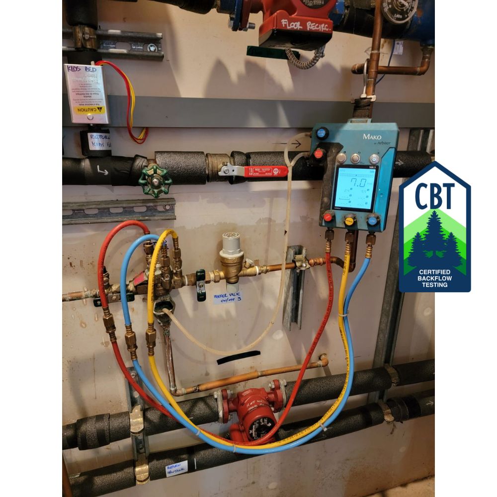 Slide of Certified Backflow Testing