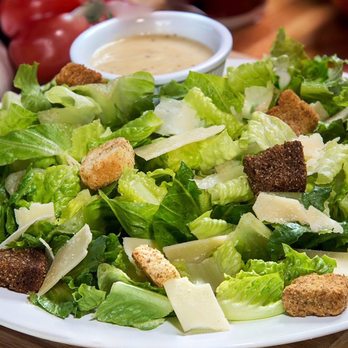 Good Fellas - a plate of salad with croutons - Pizza Near Me - Sterling, Virginia