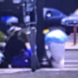Sparks Police Department - May 6 2024) this homeless women was kicked out of an unit at the old terry motel on Victorian avenue