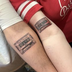 Eleven 11 tattoo studio - Thanks Brittany........ we LOVE our new cassette tapes!!!! See you again soon. 10/10