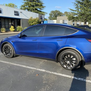 Diamond Window Tinting - Model Y - Car Window Tinting Near Me - Tukwila, Washington