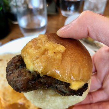 Aracely Cafe - Grass-Fed Beef Slider - New American Near Me - San Francisco, California Aracely Cafe - Grass-Fed Beef Slider - New American Near Me - San Francisco, California