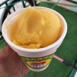 Nieve De Garafa - 4 scoops of mango ice cream