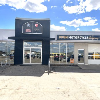 FFUN Motorcycle Company - Exterior View of FFUN Motorcycle Company Building - Motorcycle Repair Near Me - Saskatoon, Saskatchewan FFUN Motorcycle Company - Exterior View of FFUN Motorcycle Company Building - Motorcycle Repair Near Me - Saskatoon, Saskatchewan
