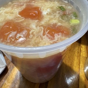 New Mandarin Noodle Deli - Tomato egg tofu soup - Chinese Near Me - Temple City, California