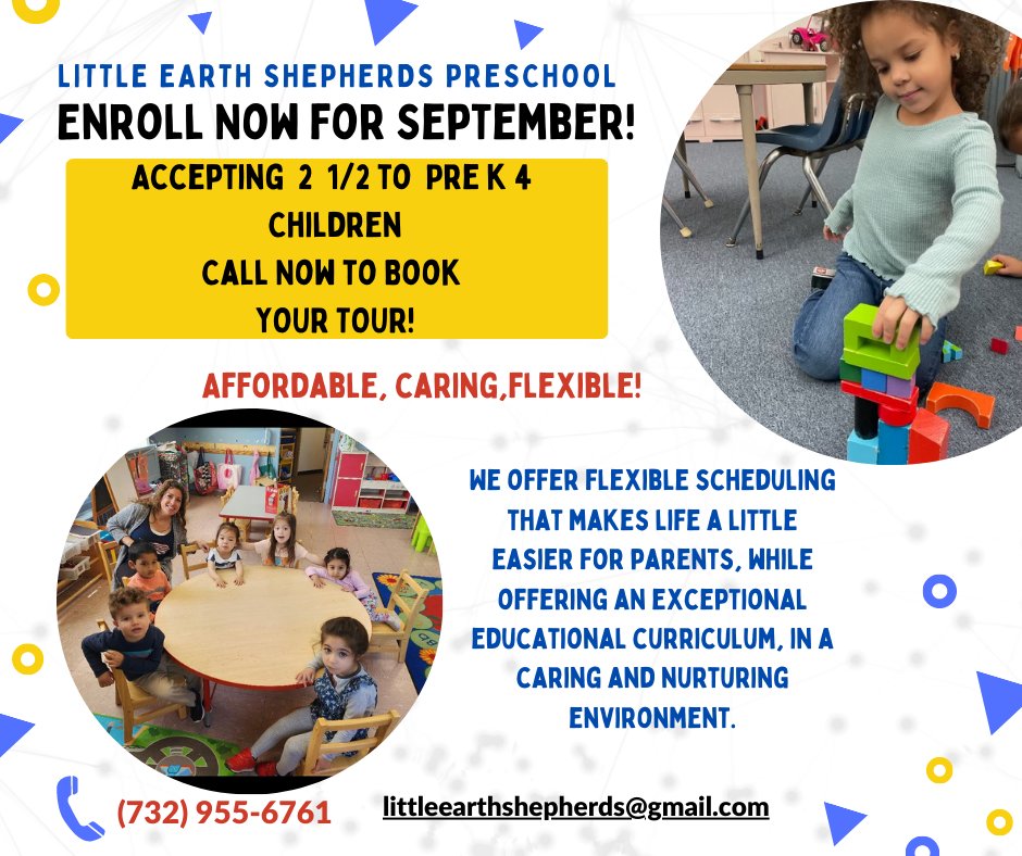Little Earth Shepherds Preschool - childcare center in East Brunswick, NJ