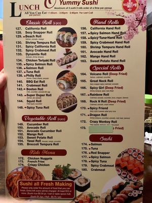 Menu photo 2 O’ Yummy Sushi Virginia Beach, VA Menu photo 2 O’ Yummy Sushi Virginia Beach, VA