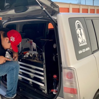 3A Locksmith - 3A Locksmith making a new key - Keys & Locksmiths Near Me - Duarte, California