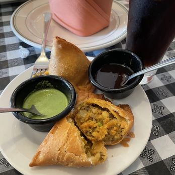 Little Goan Indian Cafe - Vegetable Samosa - Indian Near Me - Novato, California