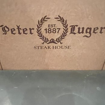 Peter Luger Steak House - Front of menu - Steakhouses Near Me - Las Vegas, Nevada Peter Luger Steak House - Front of menu - Steakhouses Near Me - Las Vegas, Nevada