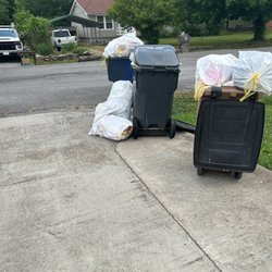 Gray's Disposal - Trash that Grays disposal promised to pick up on the 11th of June and it is the 16th of June.