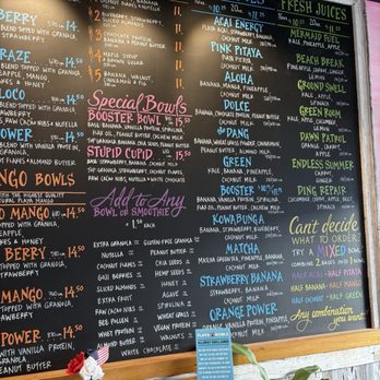 Playa Bowls - Menu - Acai Bowls Near Me - Bronx, New York Playa Bowls - Menu - Acai Bowls Near Me - Bronx, New York