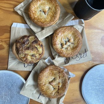 The Pie Tin - Brisket, Diane, pork and minced - Restaurants Near Me - Newtown, NSW The Pie Tin - Brisket, Diane, pork and minced - Restaurants Near Me - Newtown, NSW