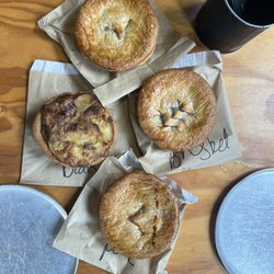 The Pie Tin - Brisket, Diane, pork and minced