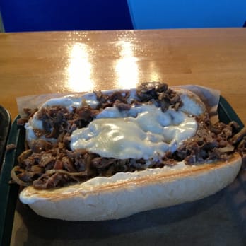 CYOC - Deluxe Cheesesteak with grilled onions, mushrooms, house seasoned mayo and provolone (opted for no green peppers) - Cheesesteaks Near Me - Waukegan, Illinois CYOC - Deluxe Cheesesteak with grilled onions, mushrooms, house seasoned mayo and provolone (opted for no green peppers) - Cheesesteaks Near Me - Waukegan, Illinois