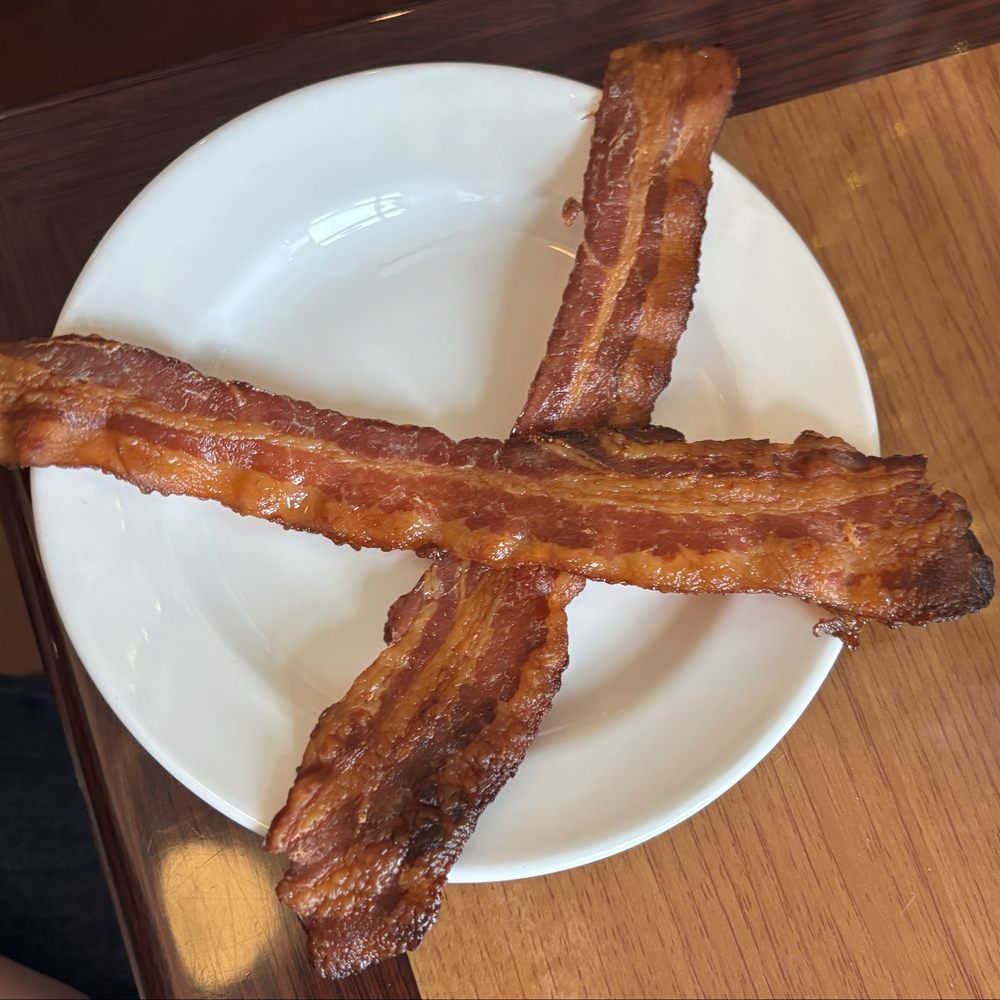 Melt Revival - Side of Hardwood Smoked Bacon - Breakfast & Brunch Near Me - Cincinnati, Ohio Melt Revival - Side of Hardwood Smoked Bacon - Breakfast & Brunch Near Me - Cincinnati, Ohio