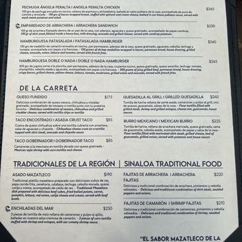 Restaurante El Cielo - Menu - Seafood Near Me - Mazatlán, SIN Restaurante El Cielo - Menu - Seafood Near Me - Mazatlán, SIN