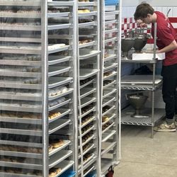 Donut Palace STL - Racks of donuts!